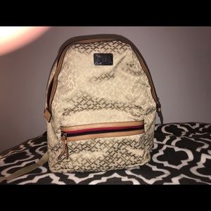 Tommy Hilfiger bookbag.